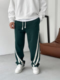 Pantalon Baggy A Bandes - VERT